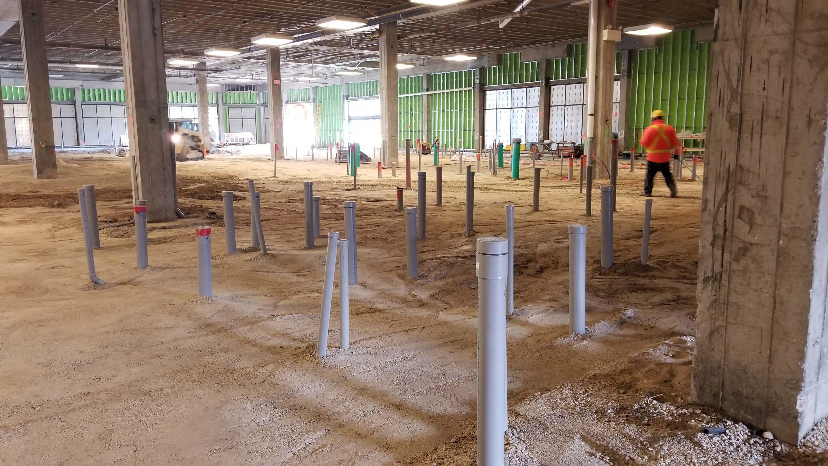 Inside Construction Seafood City