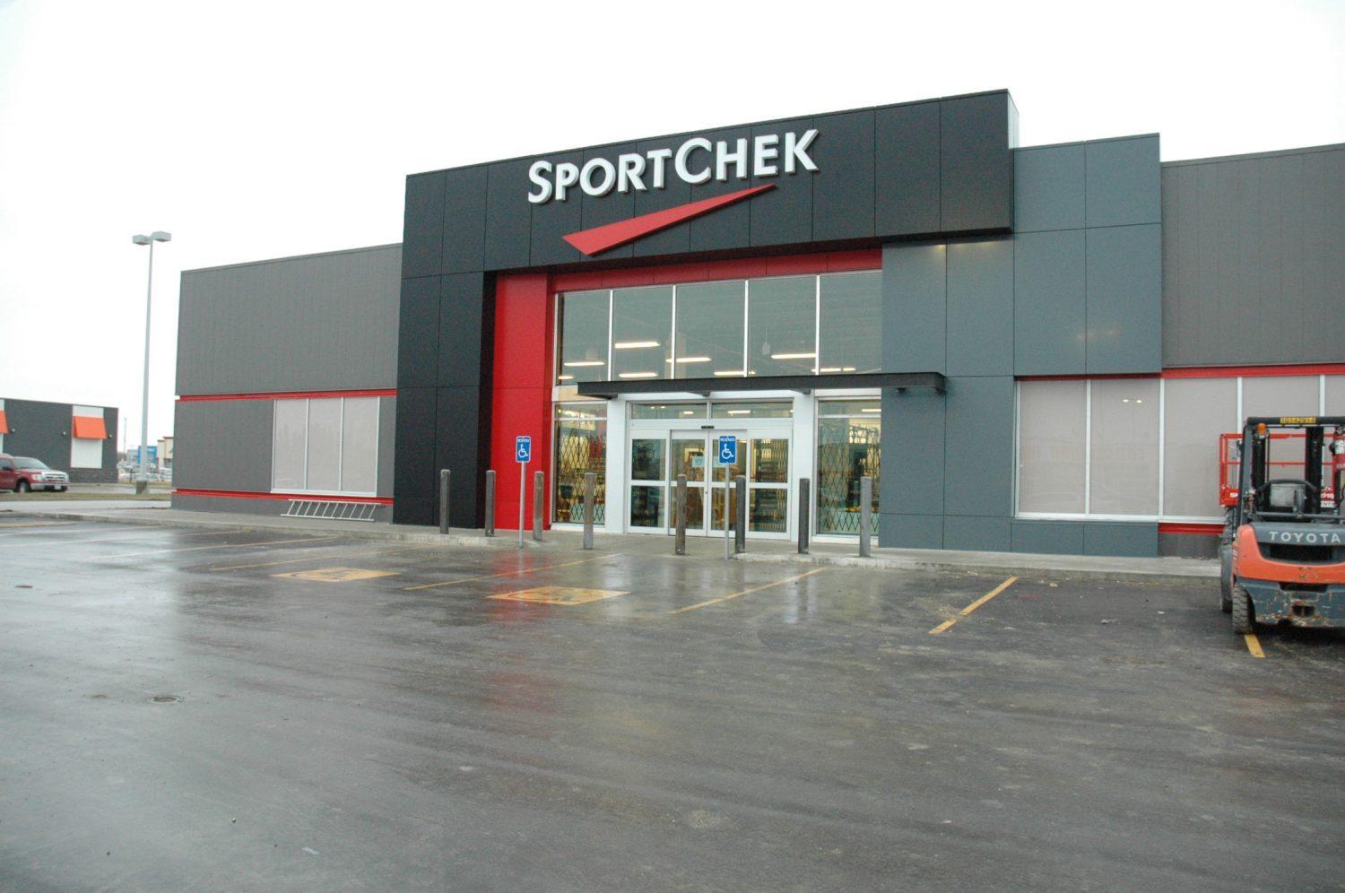 Sport Chek finished exterior